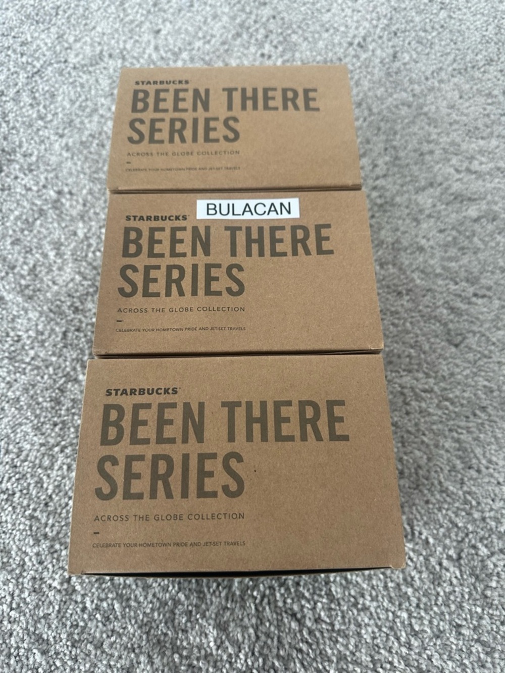 3 EMPTY Starbucks Been There Series Boxes